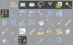GIMP2.10の範囲選択ツール