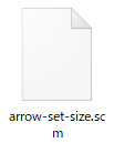 arrow-set-size.scm